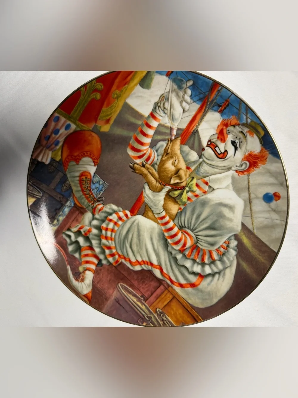 Felix Adler 1982 collectible - The Greatest Clowns of the Circus - perfect